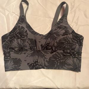 Floral Green Women’s Aerie sports bra